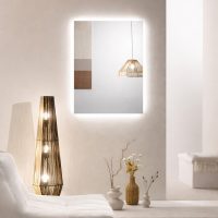 Oglinda Baie HALO MIRROR-LED10070-BK