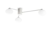 Lustra HERMES PL3 D90 BIANCO 322674