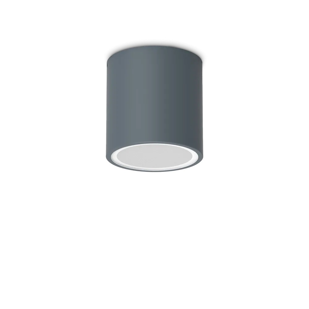 Spot Aplicat TECHO PL1 ROUND D09 ANTRACITE 318110