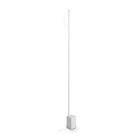Lampadar ESSENCE PT SQUARE 3000K BIANCO 367170