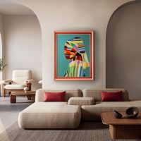 Tablou JOVEN CON PERLA POP 302173