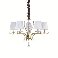 Candelabru PEGASO SP5 OTTONE SATINATO 197722