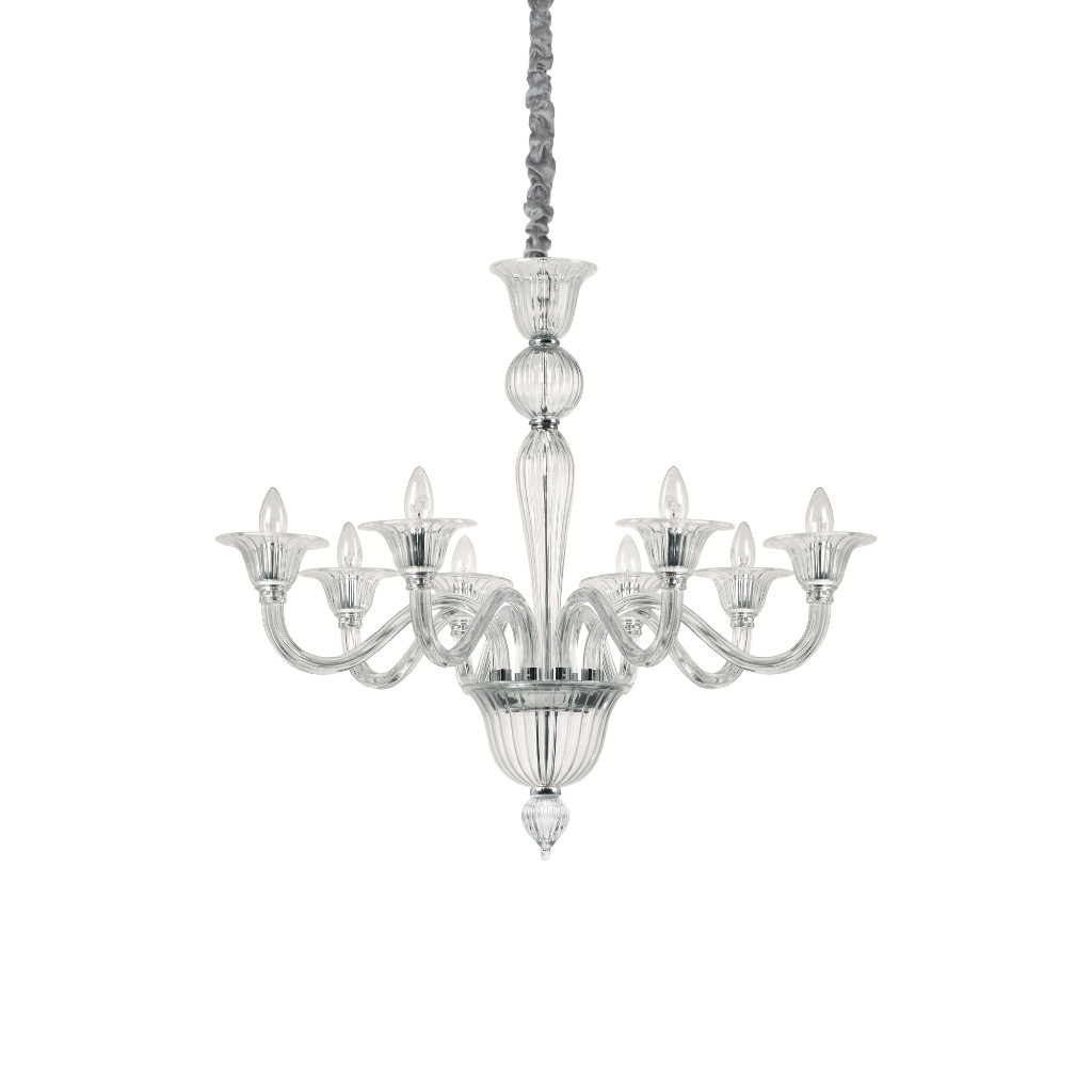 Candelabru BRIGITTA SP8 TRANSPARENTE 199382