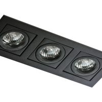 Spot Incastrat PACO 3 BLACK AZ0803