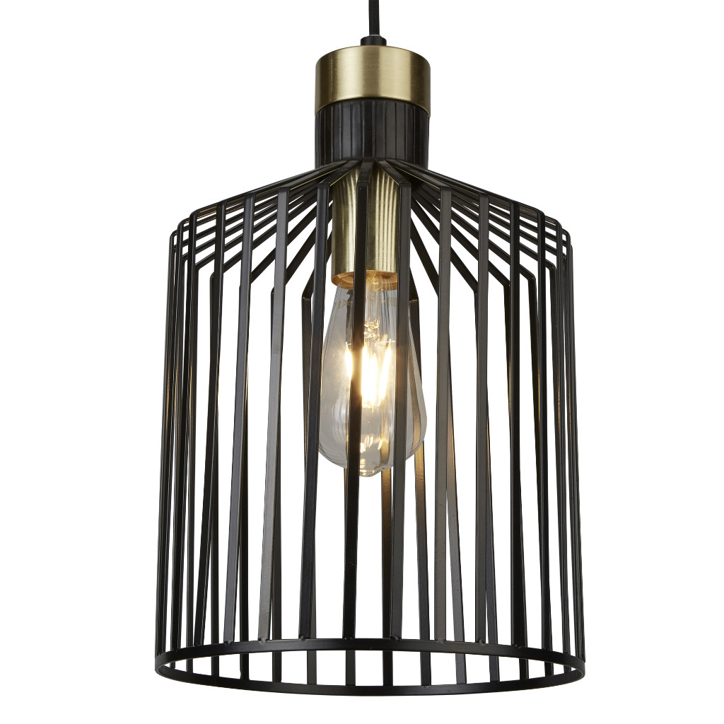 Lustra BIRD CAGE 9413BK