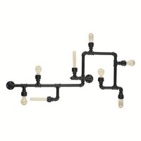 Lustra PLUMBER PL8 NERO 136714