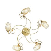 Plafoniera I-ELY/PL5 ORO