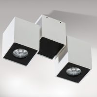 Spot Aplicat FLAVIO 2 WH/BK AZ0792