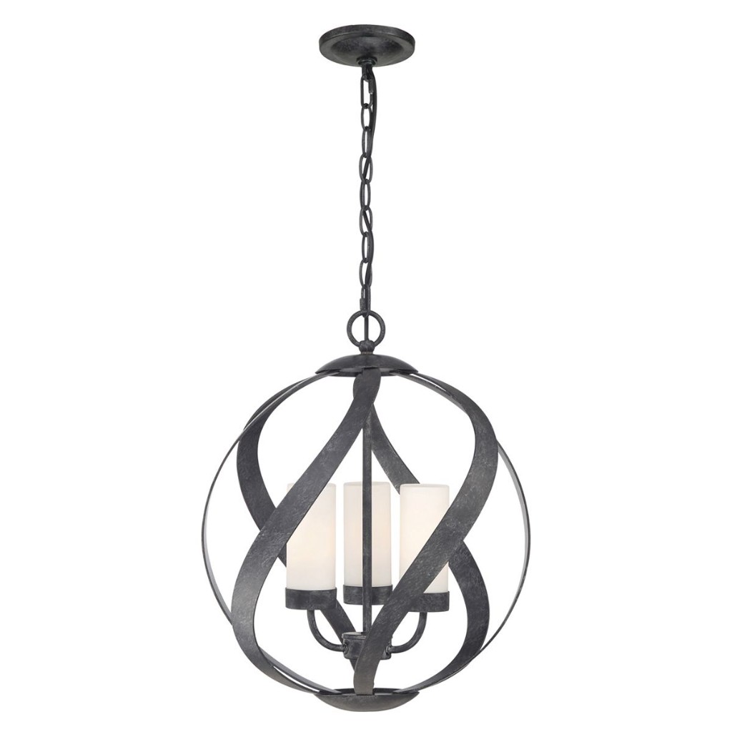 Candelabru QN-BLACKSMITH-3P-OBK